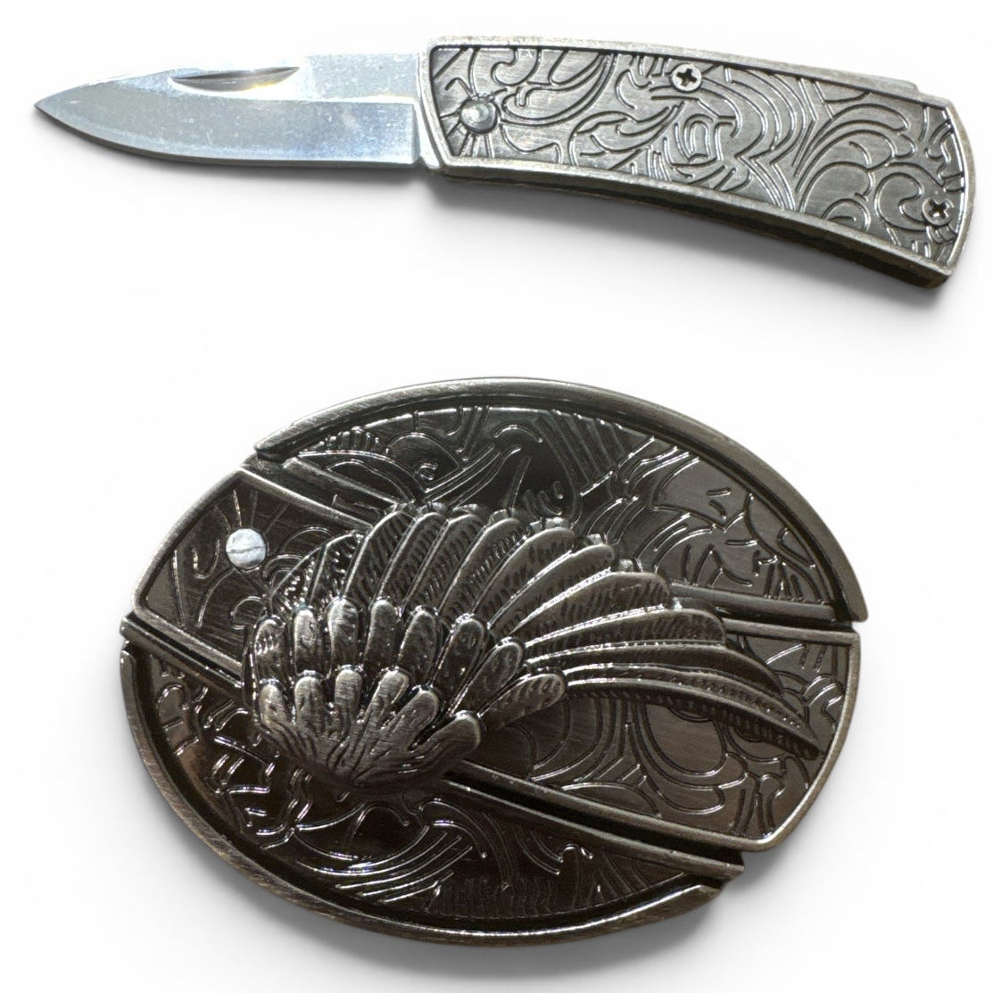 Angel Wing Knife Buckle