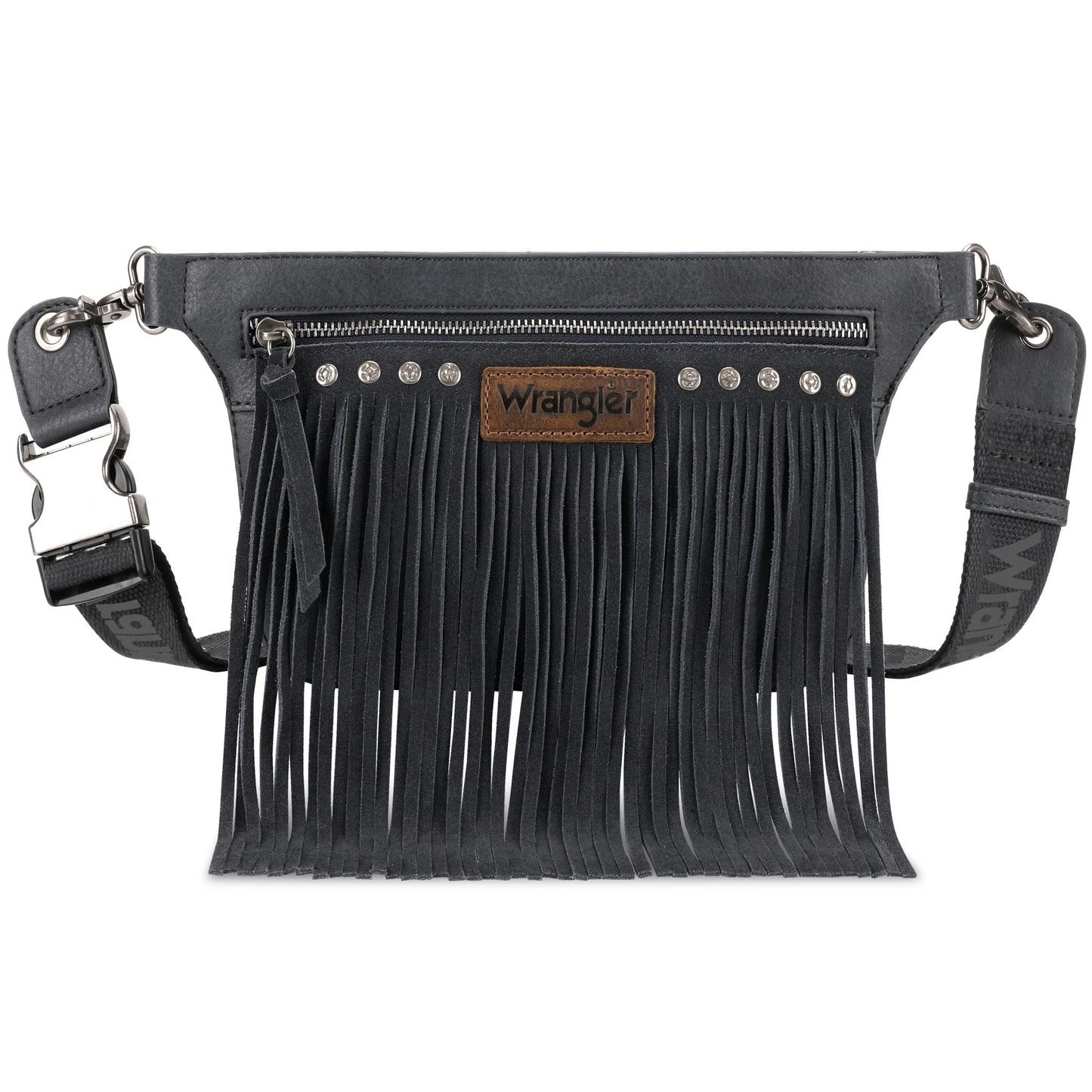 Wrangler Fringe Fanny Pack Belt Bag Sling Bag