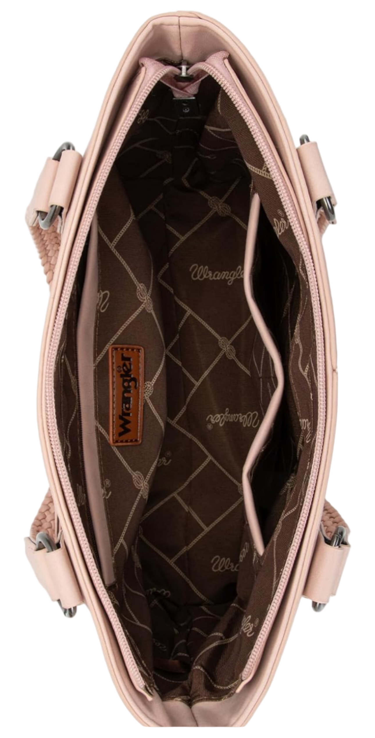 Wrangler Braided Detail Concealed Carry Tote