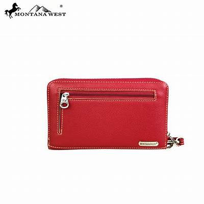 Montana West American Pride Wallet Red