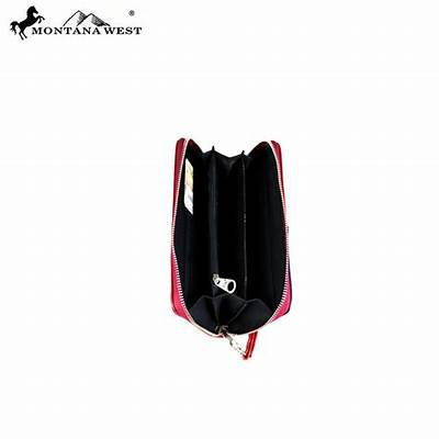 Montana West American Pride Wallet Red