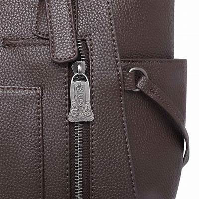 Trinity Ranch Hair-On Leather Studs Collection Concealed Carry Tote Coffee