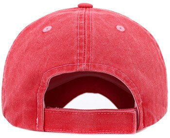 Heart Flag Vintage Ball Cap