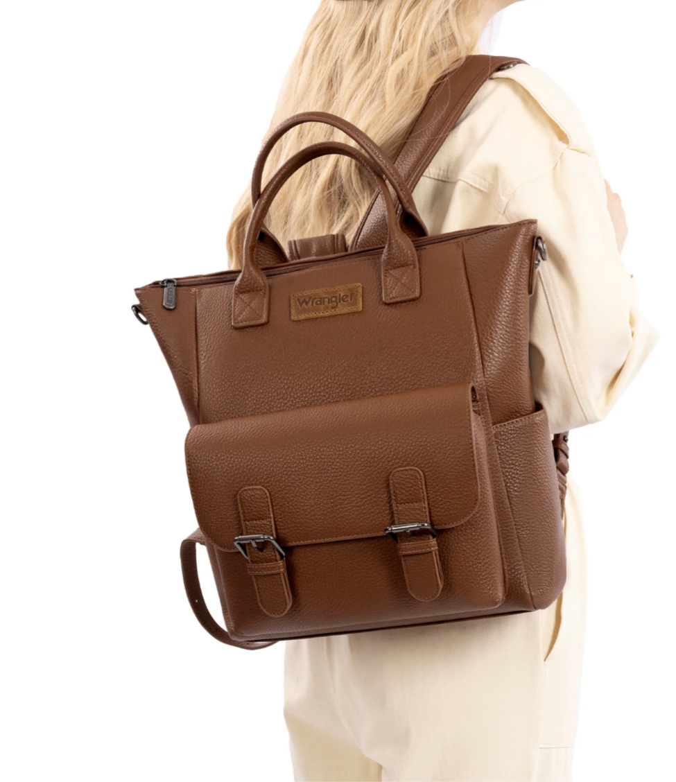 Wrangler Tote/Shoulder Bag Convertible Backpack