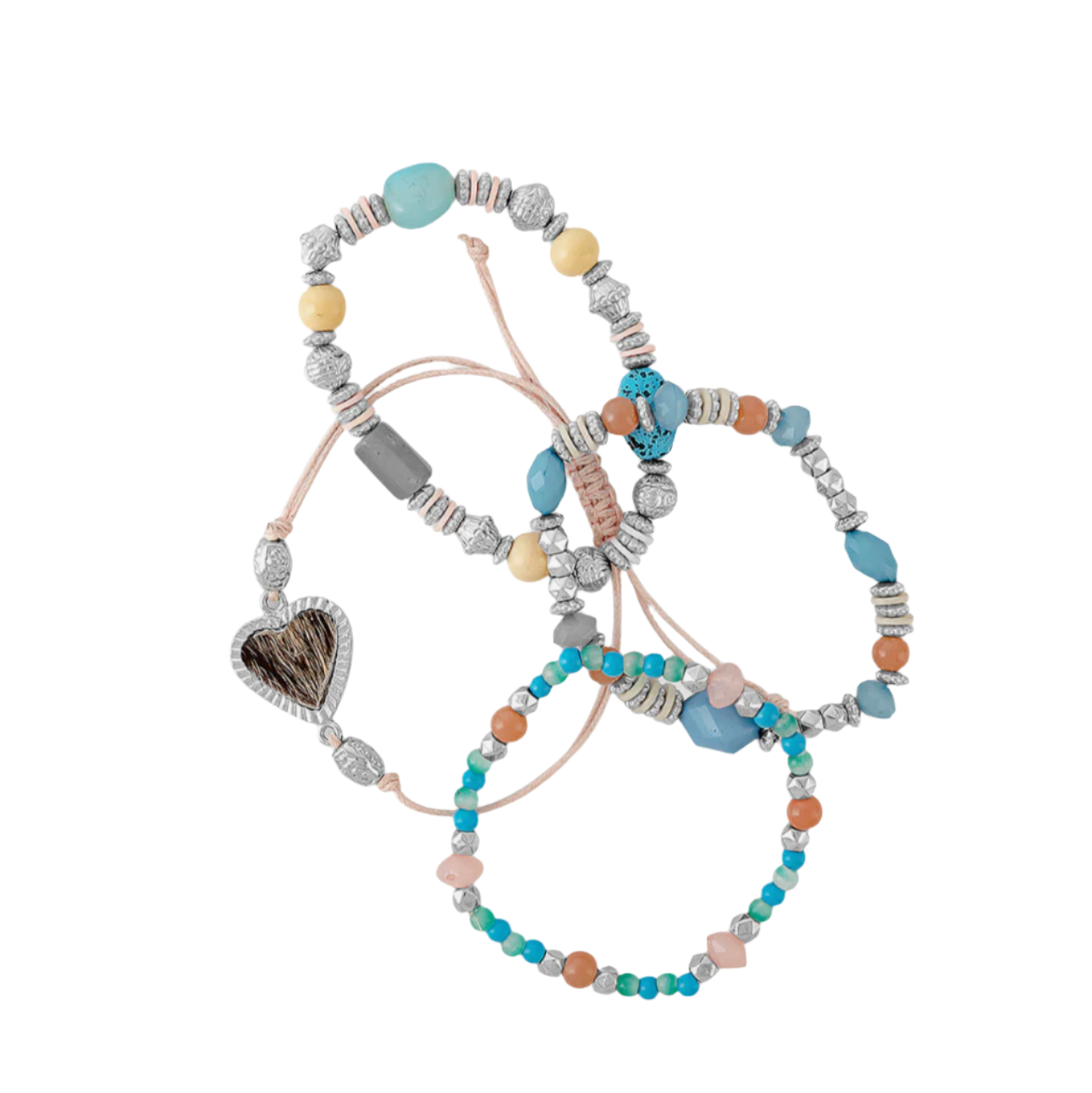 GL Stacked Bracelet