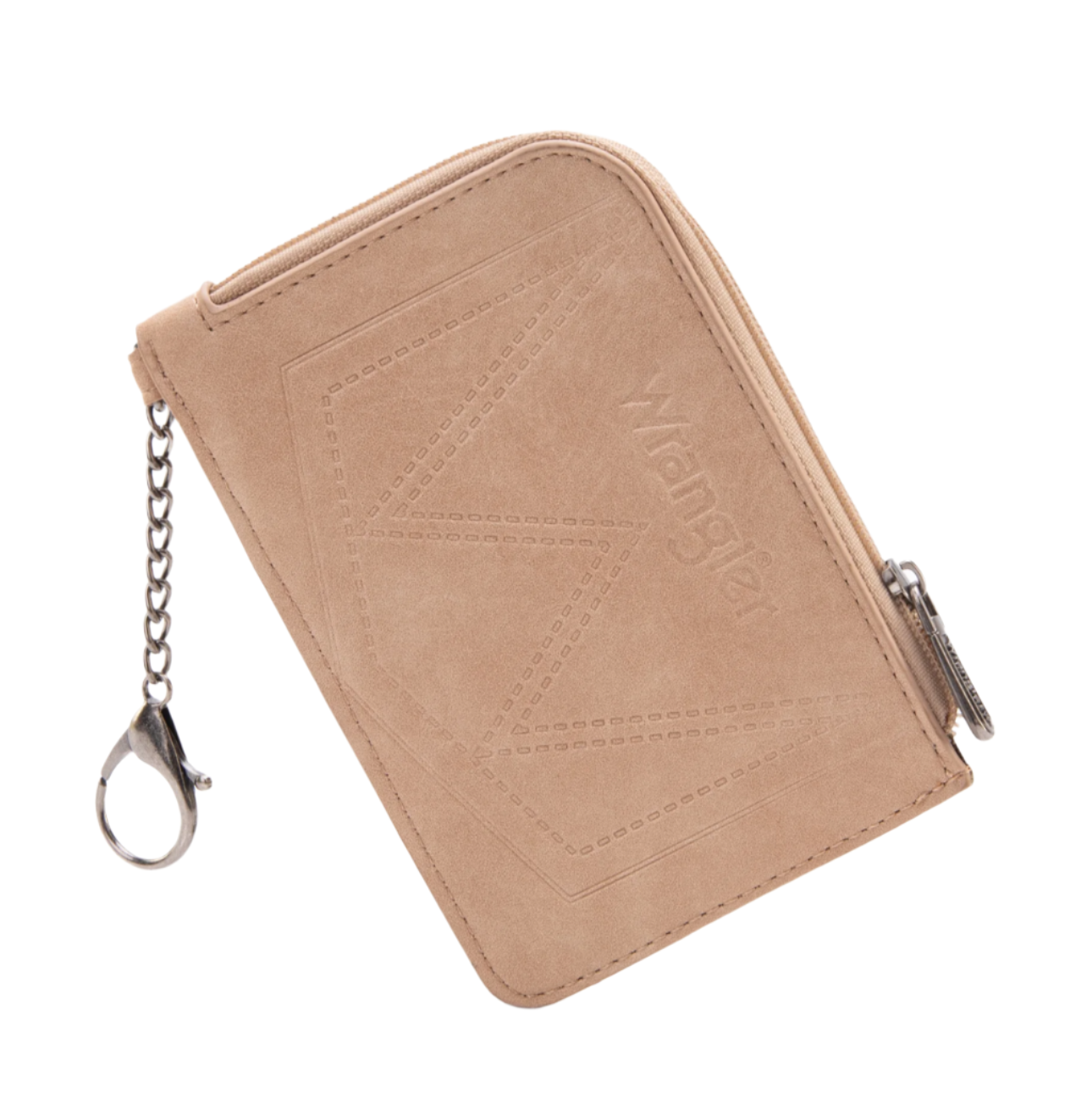 Wrangler Solid Mini Zip Card Case