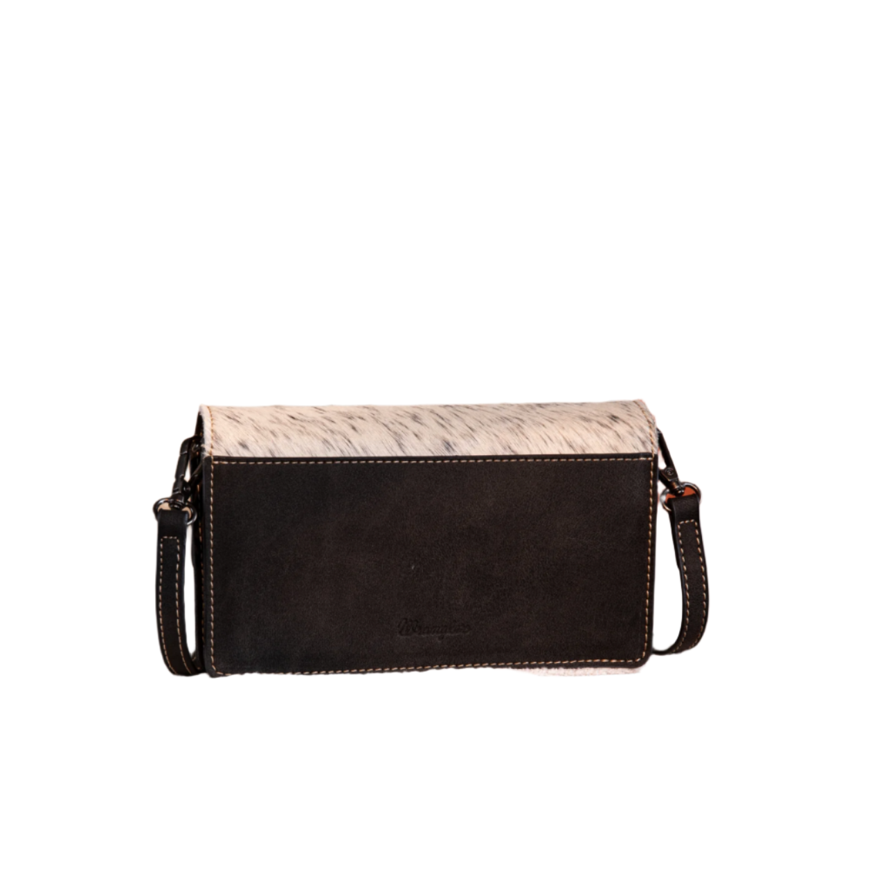 Wrangler Genuine Hair-On Cowhide Wallet/Crossbody