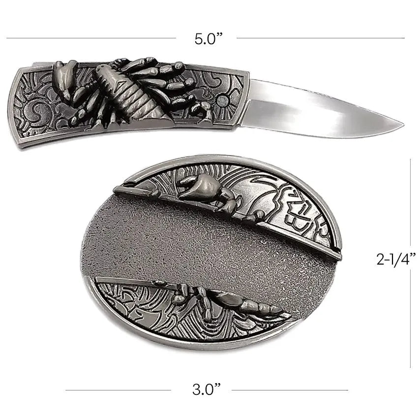 Scorpion Knife Buckle