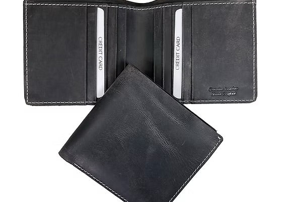 Men's Leather Bifold Wallet LR