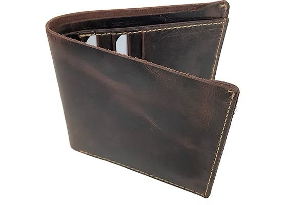 Men's Leather Bifold Wallet LR