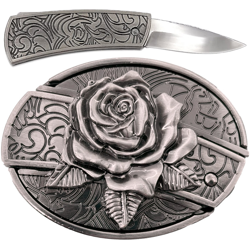 Rose Knife Buckle