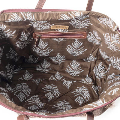 Tribal Spirit Adventure Weekender Bag In Brown