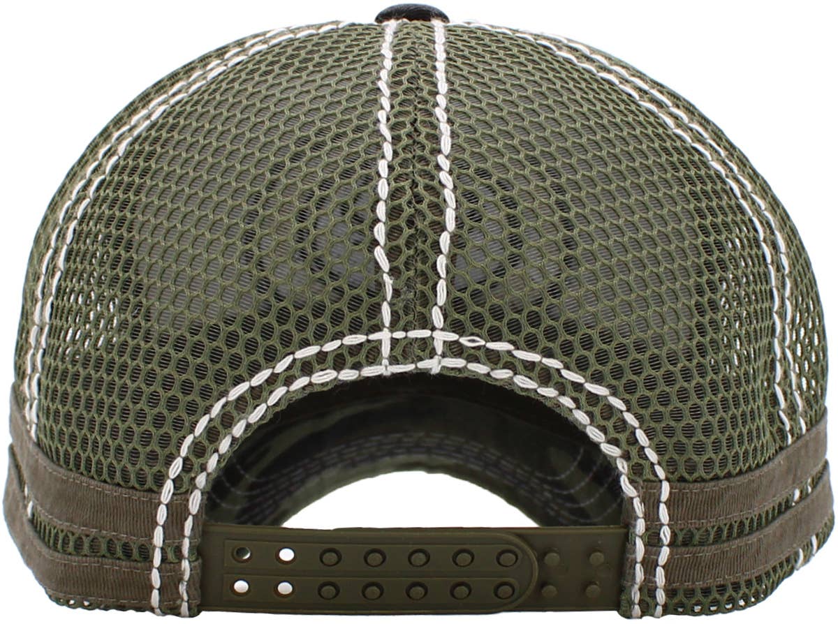 Bull Vintage Meshback Ball Cap