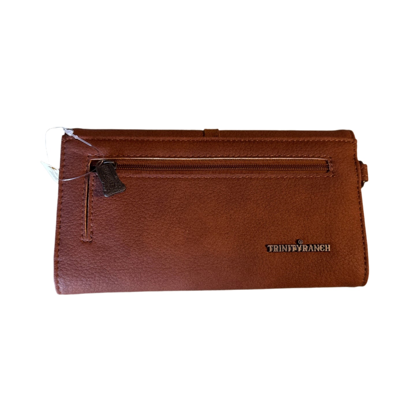 Trinity Ranch Braiding Design Collection Wallet Brown