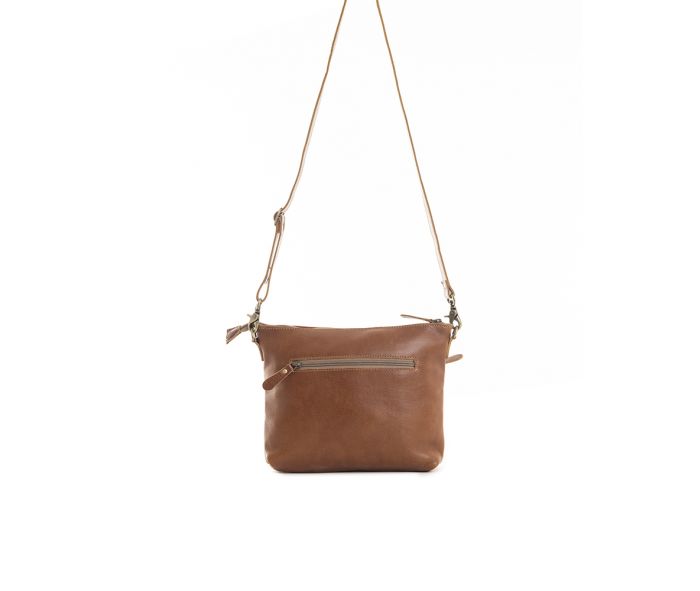 Fennington Leather Bag In Ivory