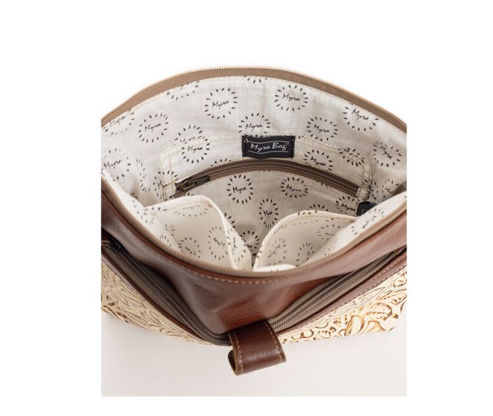 Fennington Leather Bag In Ivory