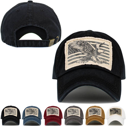 Eagle Flag Vintage Ball Cap