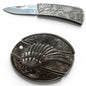 Angel Wing Knife Buckle