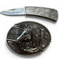 Lucky Horse Knife Buckle