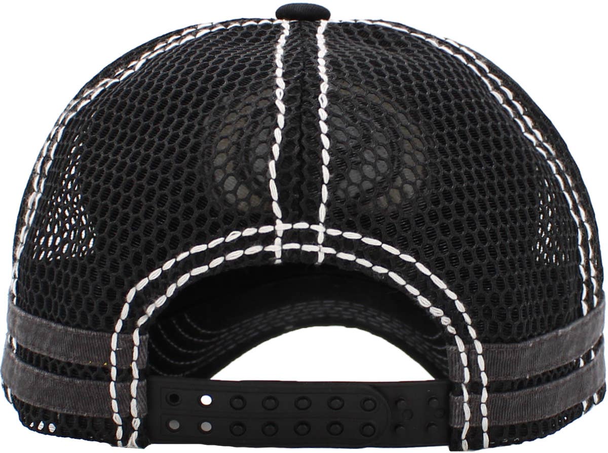 Bull Vintage Meshback Ball Cap