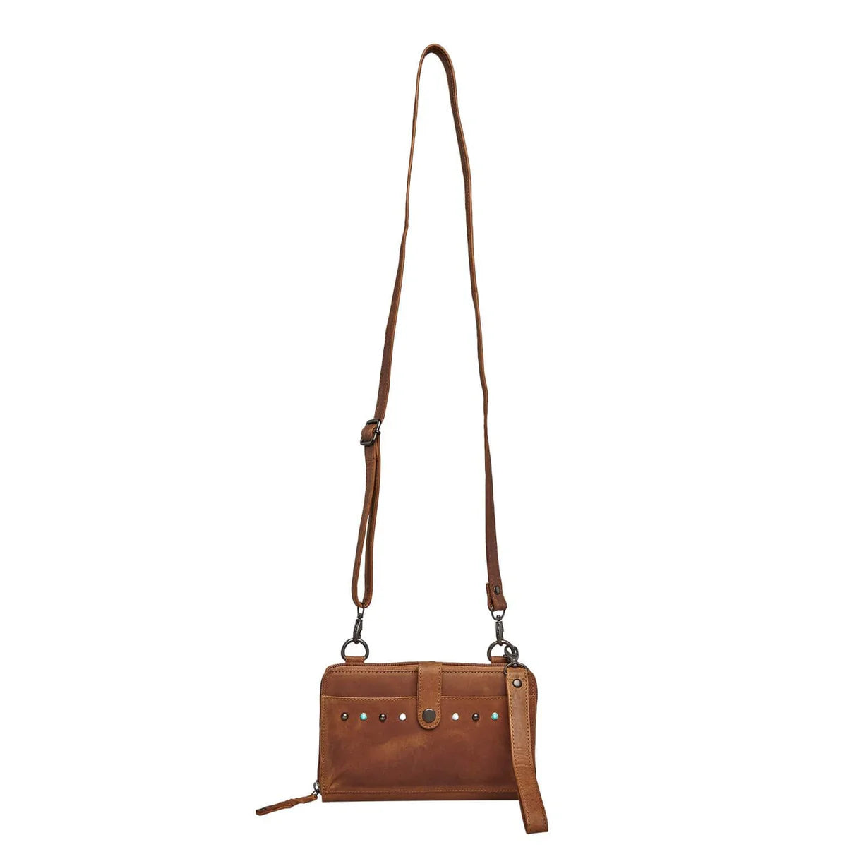 Concealed Carry Millie Leather Crossbody Organizer by Lady Conceal