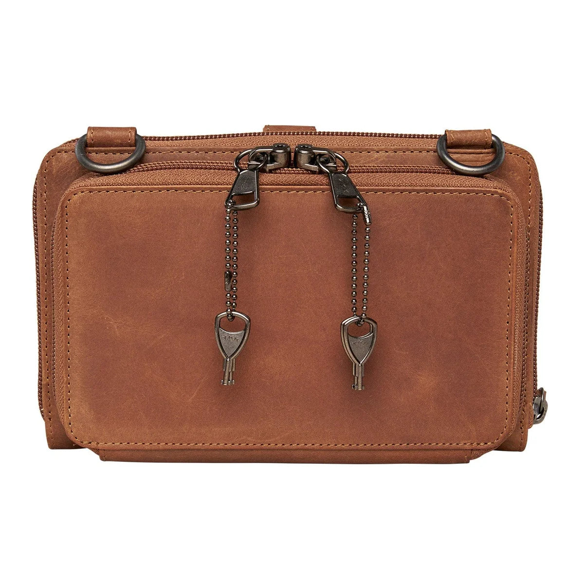 Concealed Carry Millie Leather Crossbody Organizer by Lady Conceal