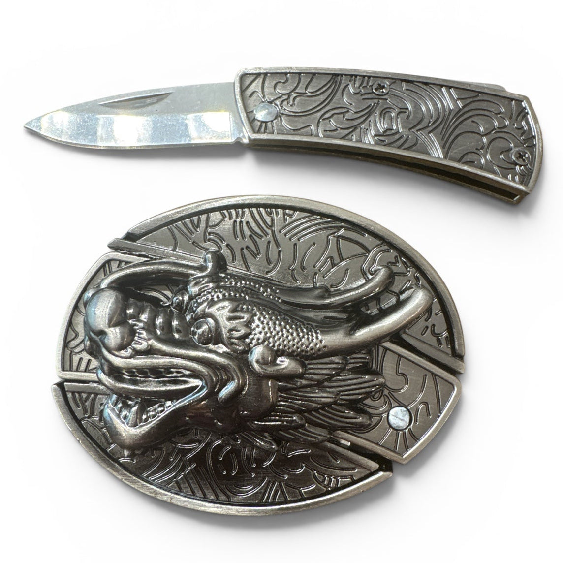 Dragon Head Knife Buckle