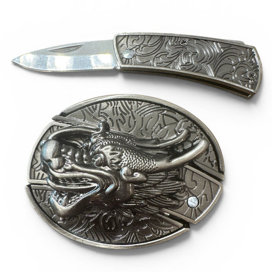 Dragon Head Knife Buckle