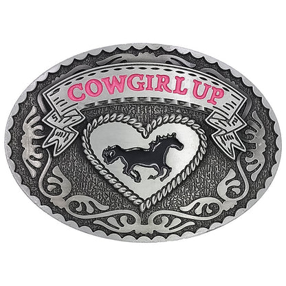 Cowgirl Up Buckle