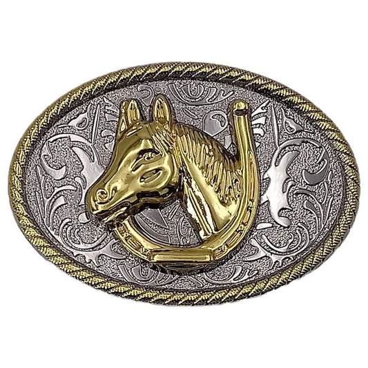 Horseshoe Design Belt Buckle