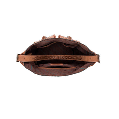 Montana West Croc Print Concealed Carry Hobo