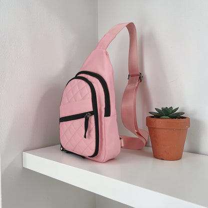 Concealed Carry Sarah Nylon Sling by Lady Conceal Pink