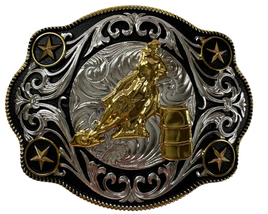 Oversize Barrel Racer Buckle