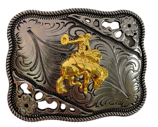 Oversize Bronc Riding Buckle