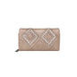 Trinity Ranch Leather Stitch Collection Wallet Khaki