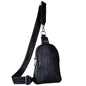Trinity Ranch Floral Tooled Collection Sling Bag Black