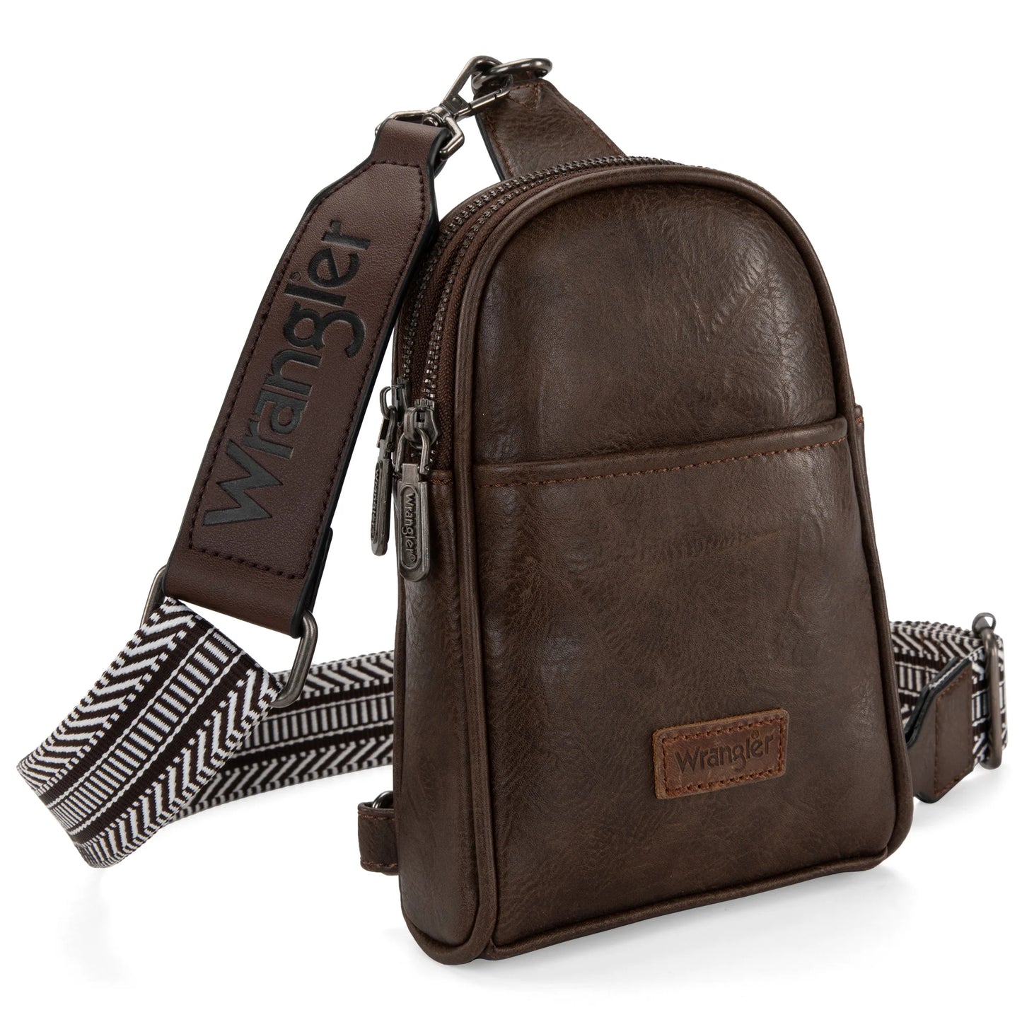 Wrangler Sling Bag/Crossbody/Chest Bag - Coffee