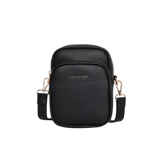Montana West Shoulder/Crossbody Bag Black