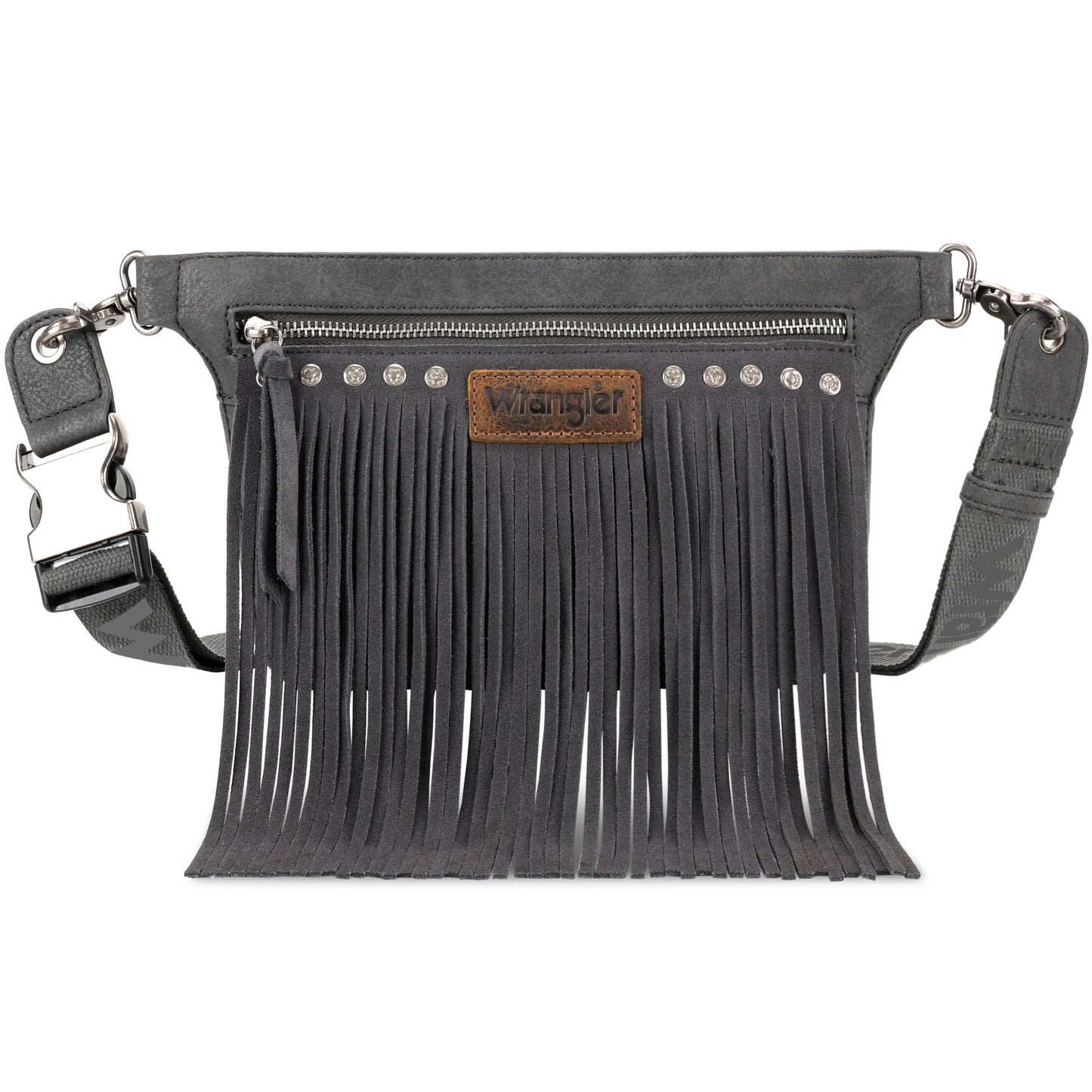 Wrangler Fringe Fanny Pack Belt Bag Sling Bag