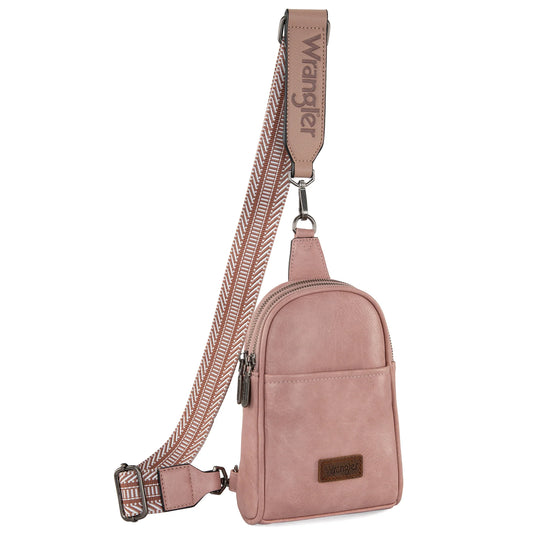 Wrangler Sling Bag/Crossbody/Chest Bag - Pink
