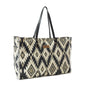Tribal Spirit Adventure Weekender Bag In Black & White