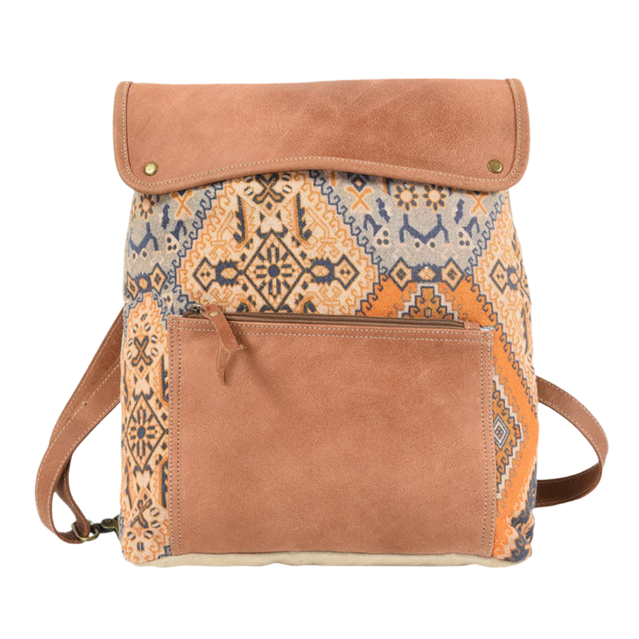 Ohlay Upcycled Vintage Print Backpack