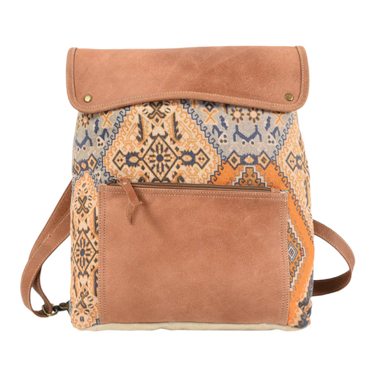 Ohlay Upcycled Vintage Print Backpack