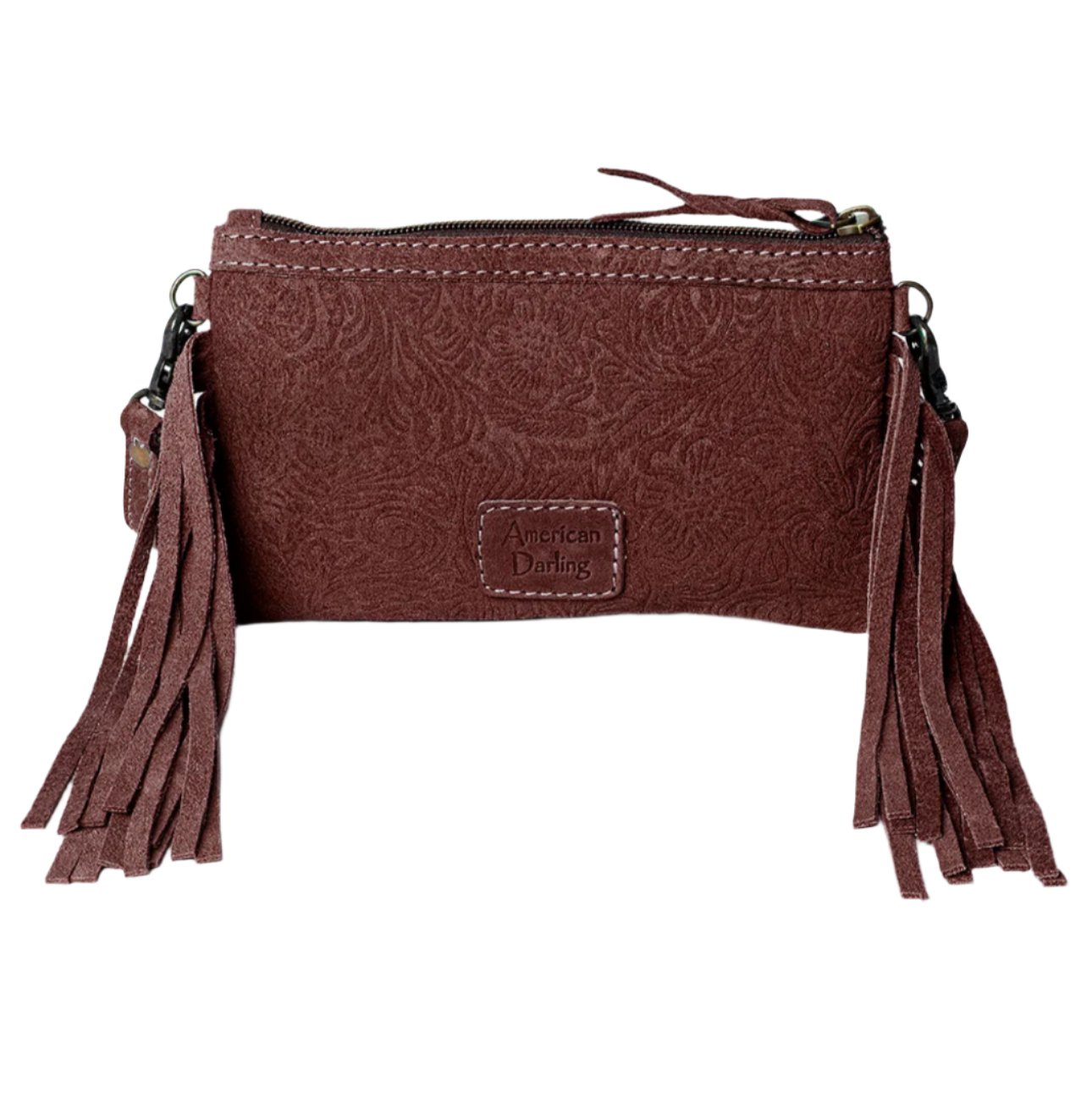 American Darling Crossbody Brown Soft Leather