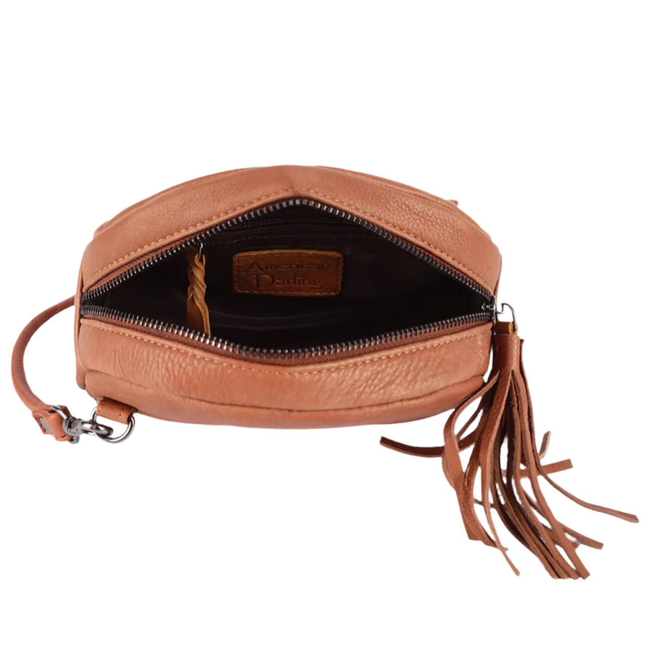 American Darling Crossbody Genuine Leather Moon