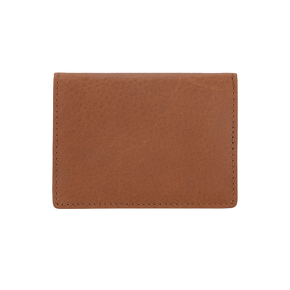 Genuine Leather Bi-Fold Card Wallet