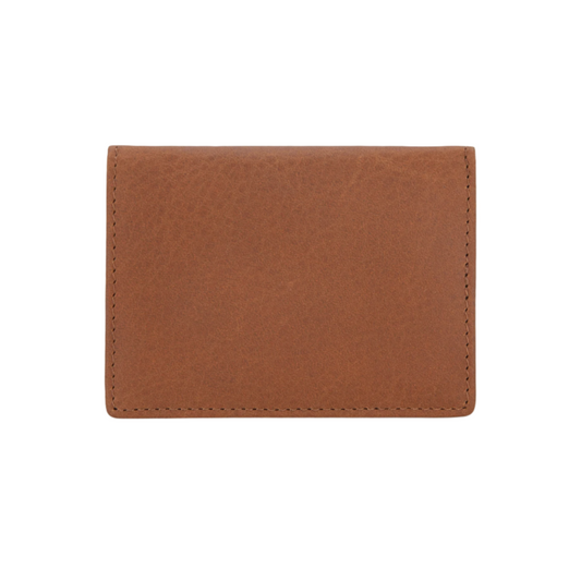 Genuine Leather Bi-Fold Card Wallet