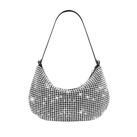 Montana West Sparkly Rhinestones Bling Clutch/ Shoulder Bag