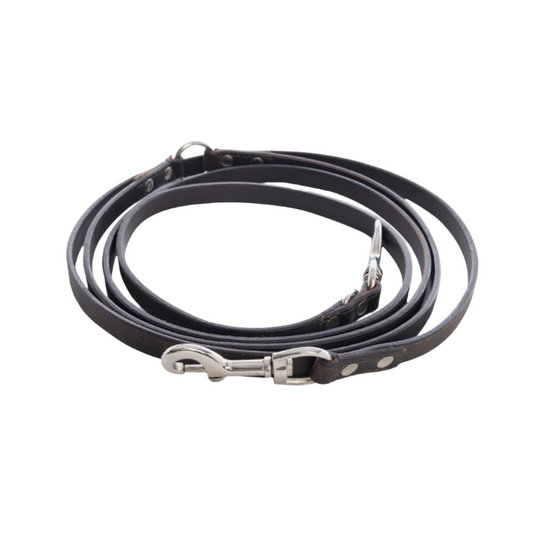 Viaje Dog Leash In Ebony