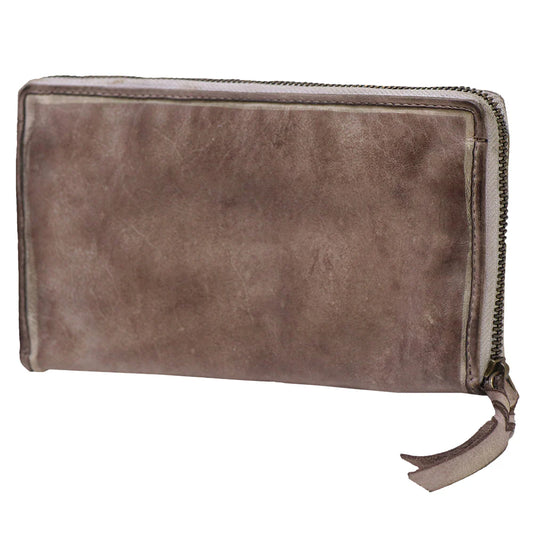 Never Mind Soft Leather Clutch